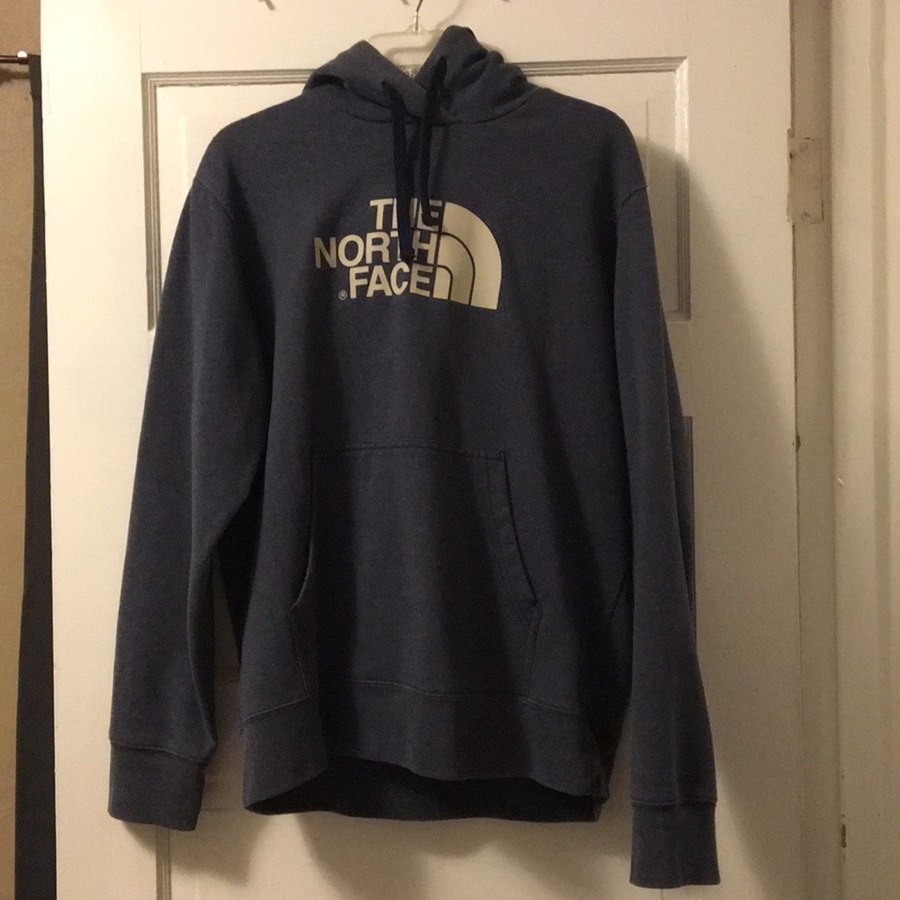 Navy North Face hoodie